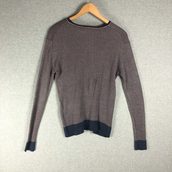 Saks Fifth Avenue Crewneck Sweater Wool Silk Size Medium - Picture 6 of 6